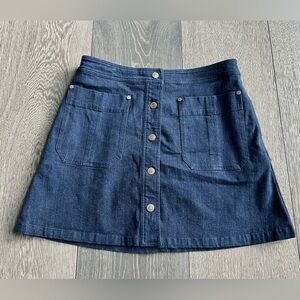 rag & bone Denim Mini Skirt Size 4